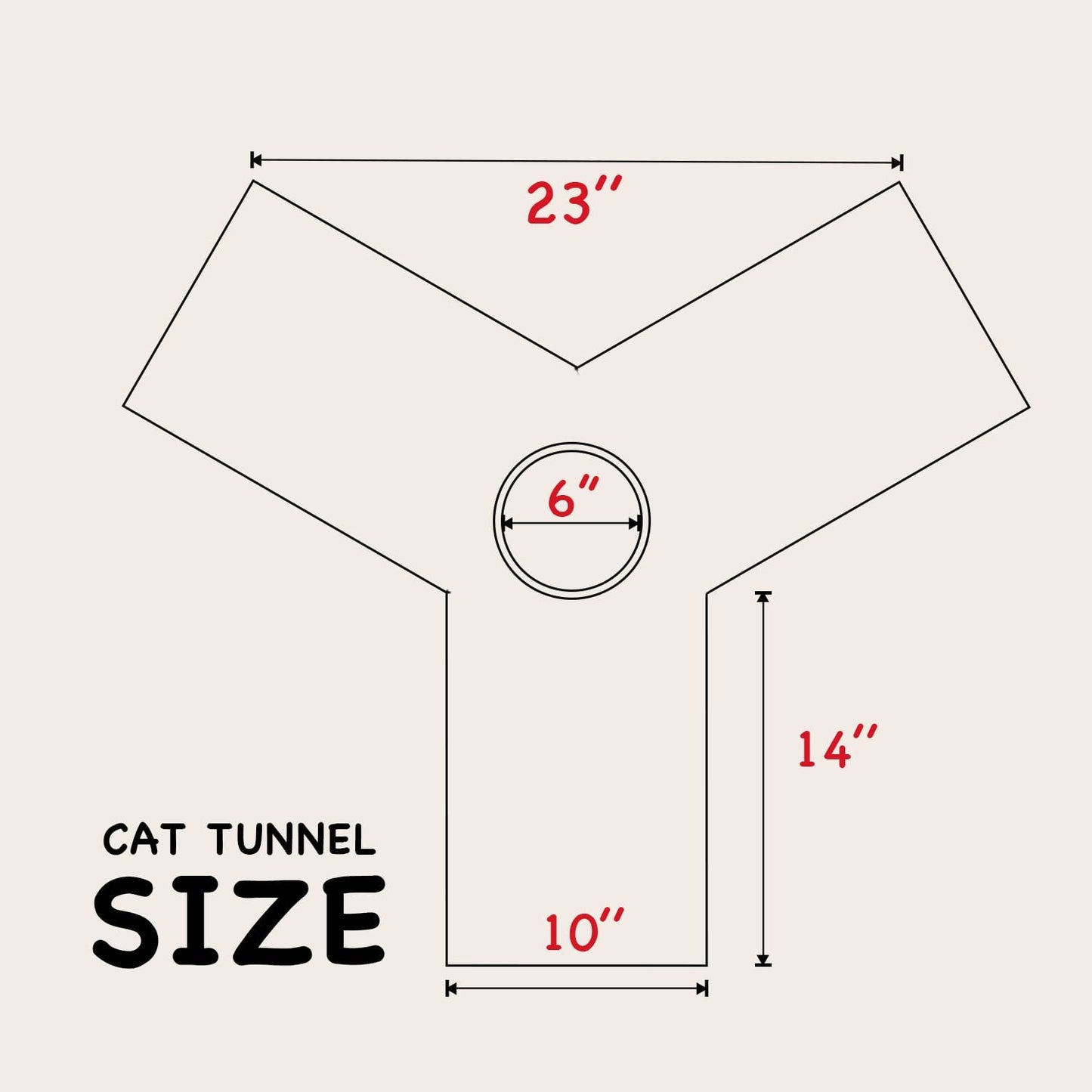 Pet Cat Tunnel Tube Toys 3 Way Collapsible, Tunnels for Indoor Cats,Kitty Bored Peek Hole Toy Ball Cat, Puppy, Kitty, Kitten, Rabbit