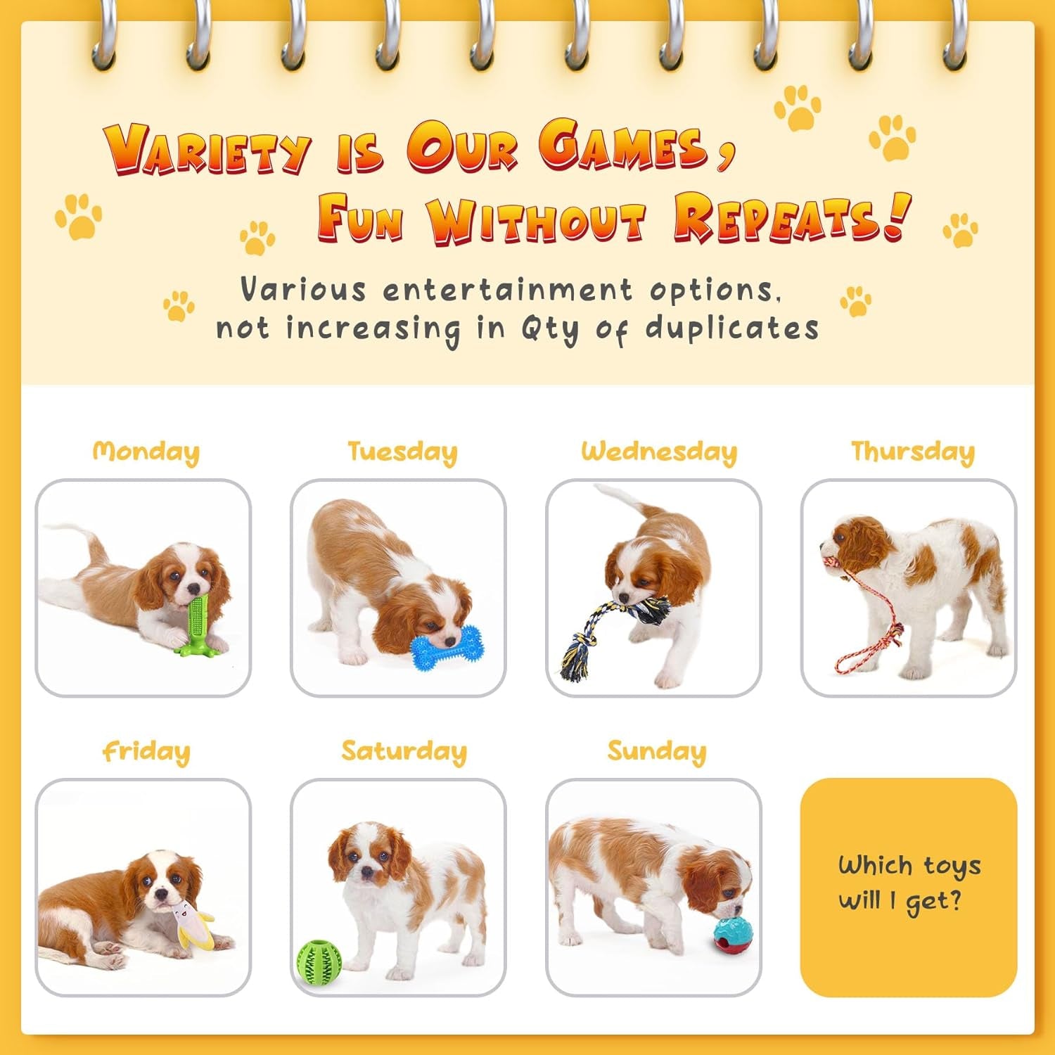 Dog Chew Toys for Puppy - 23 Pack Puppies Teething Chew Toys for Boredom, Pet Dog Toothbrush Chew Toys with Rope Toys, Treat Balls and Dog Squeaky Toy for Puppy and Small Dogs