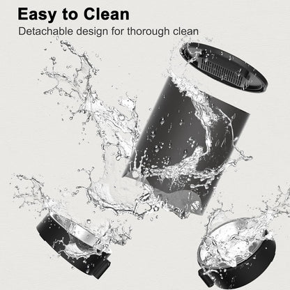 Eotvia Automatic Cat Feeder, Wifi Smart Food Dispenser with APP Control for Remote Feeding, Dual Power Supply, Timed Pet Feeder Programmable 1-10 Meals, 3L, Black