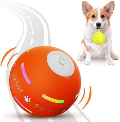 Interactive Dog Toys Dog Ball,[2023 Newly Upgraded] Durable Motion Activated Automatic Rolling Ball Toys for Puppy/Small/Medium/Large Dogs,Usb Rechargeable