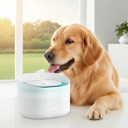 Petlibro Dog Water Fountain 270Oz/2.1Gal/8L  – Anti-Splash, Super Quiet Dispenser for Medium to Large Dogs.