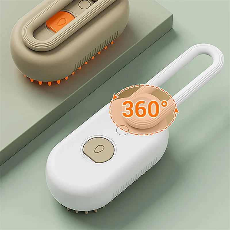 3 in 1 Pet Steam Brush For Gromming