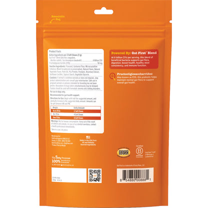 Probiotic Bites Pumpkin Flavor Dog Supplement, 60 Count