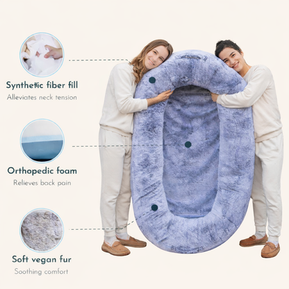 Plufl Human Dog Bed.