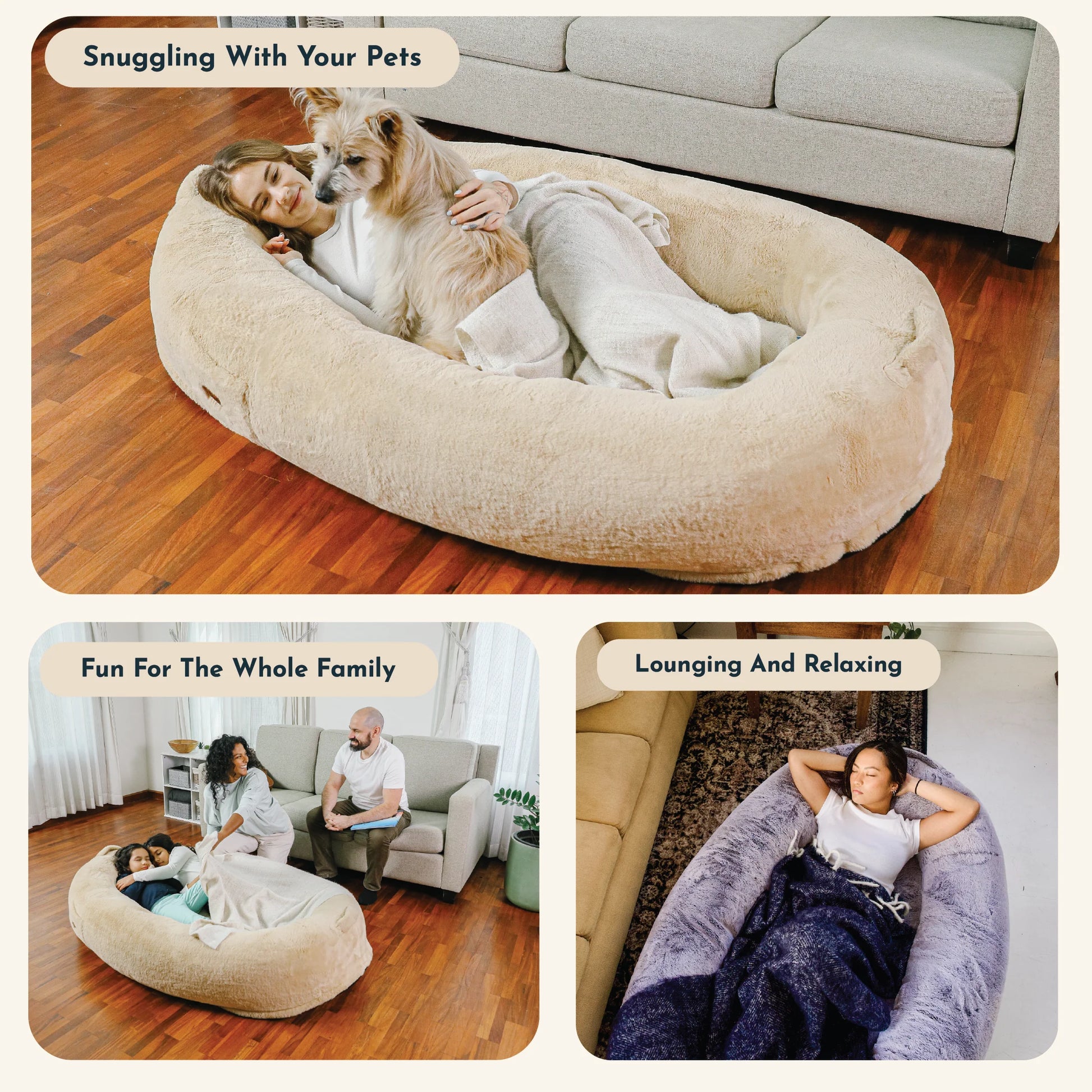 Plufl Human Dog Bed