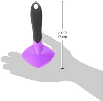 , Groomer'S Best Small Slicker Brush for Cats and Small Dogs, Black/Violet, 1 Count