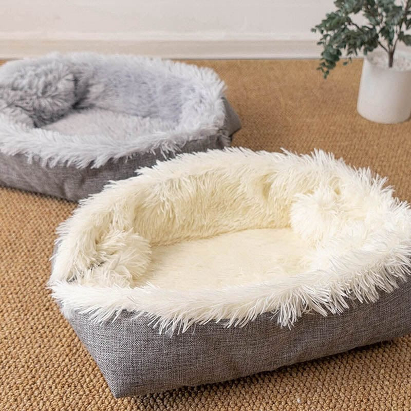 2-In-1 Self Warming Cat Bed for Outdoor or Indoor