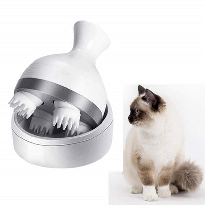 Silicone Multifunctional Dragon Gripping Head Pet Massager USB Electric Pet Cat Paw 3D Scalp Massager Kneading Scalp Massager