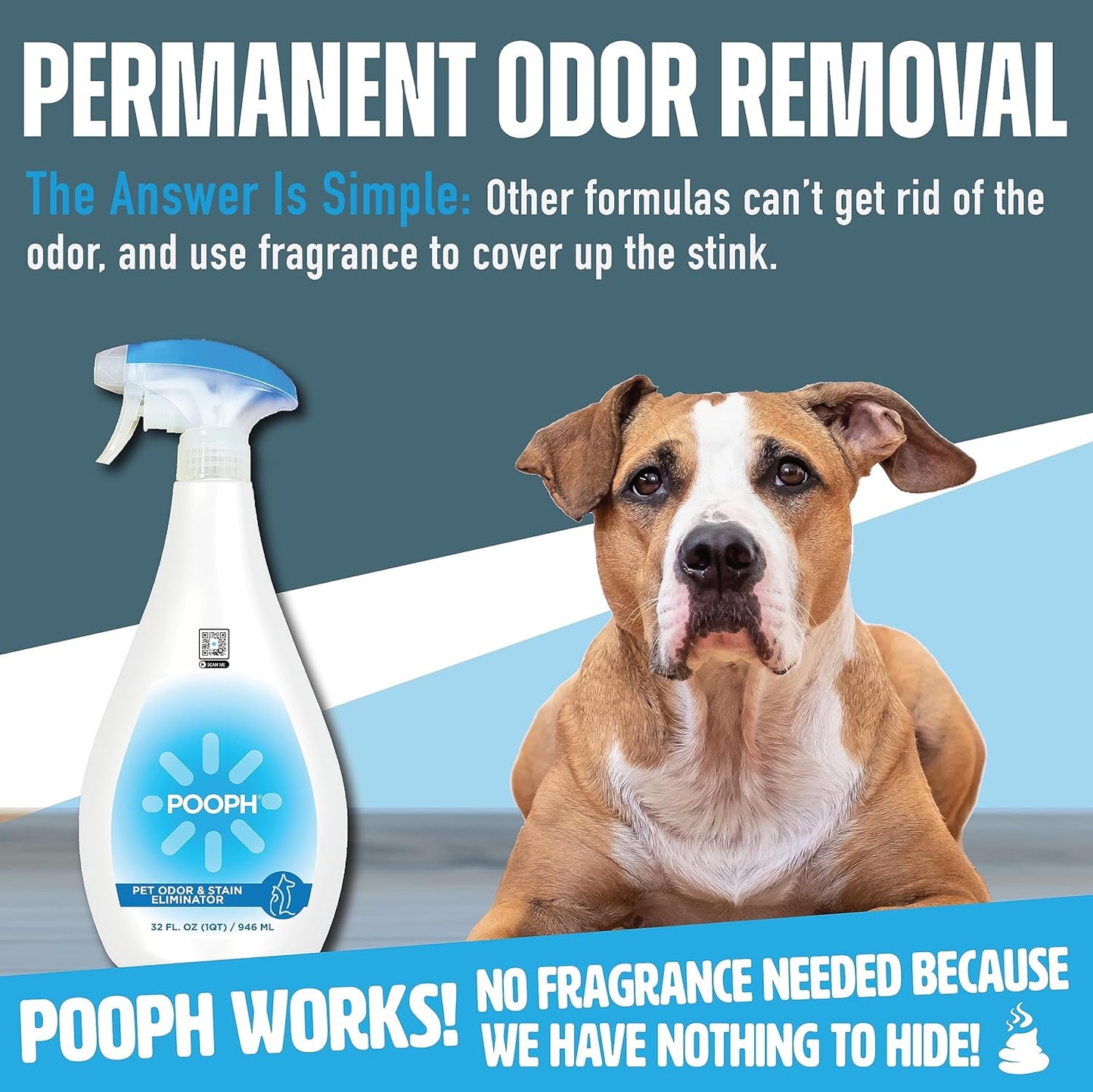 Pet Odor Eliminator, 32Oz Spray - Dismantles Odors on a Molecular Basis, Dogs, Cats, Freshener, Urine, Poop, Pee, Deodorizer, Natures, Puppy, Fresh, Clean, Furniture, Potty, Safe