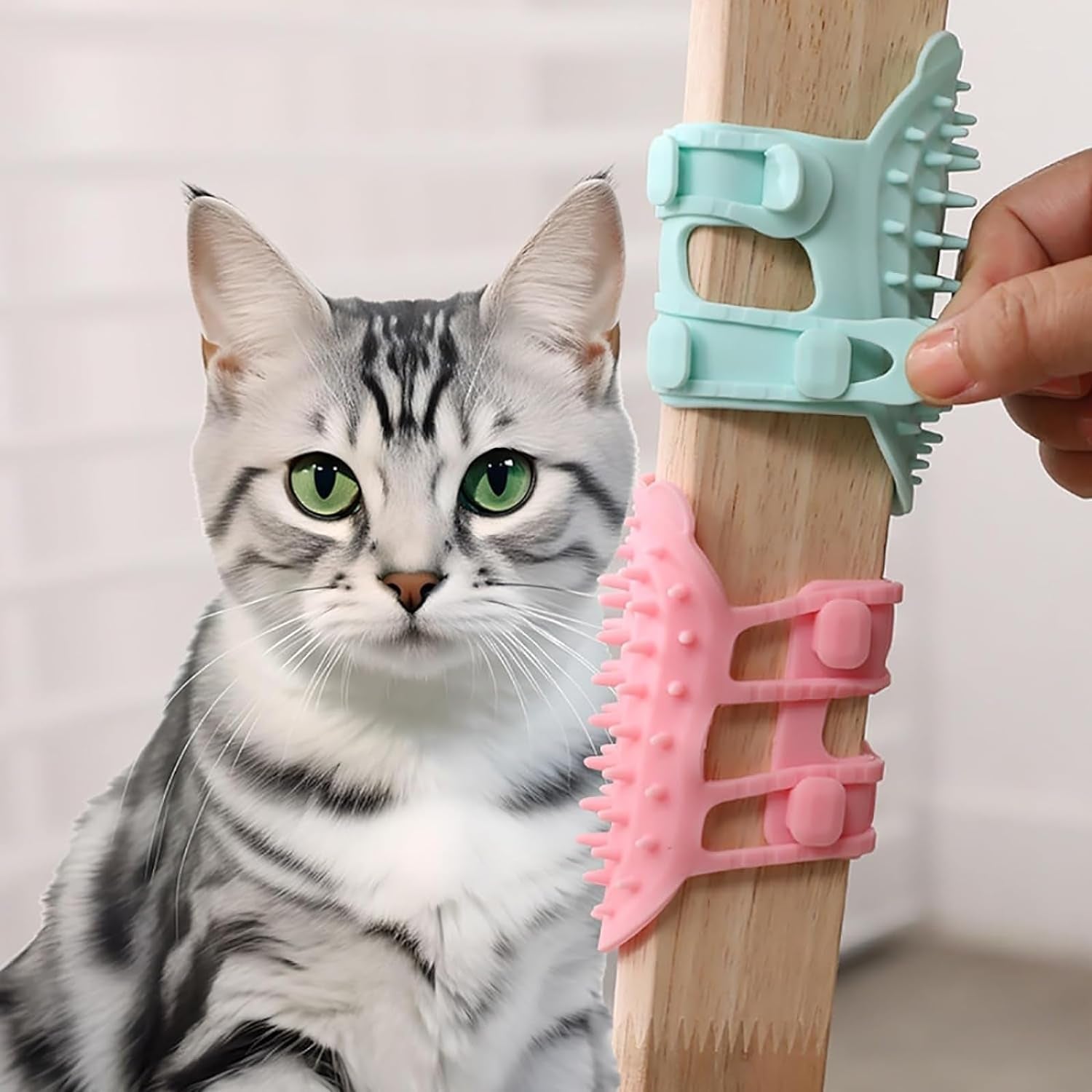 Self groomer outlet cat brush